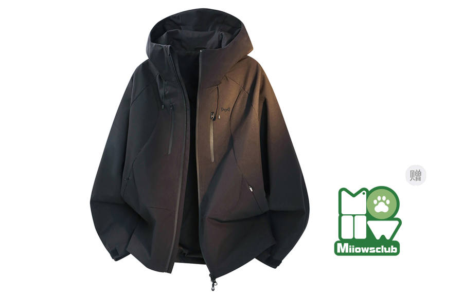 MIIOW Trend Party Series Waterproof And Windproof Windbreaker Jacket Unisex