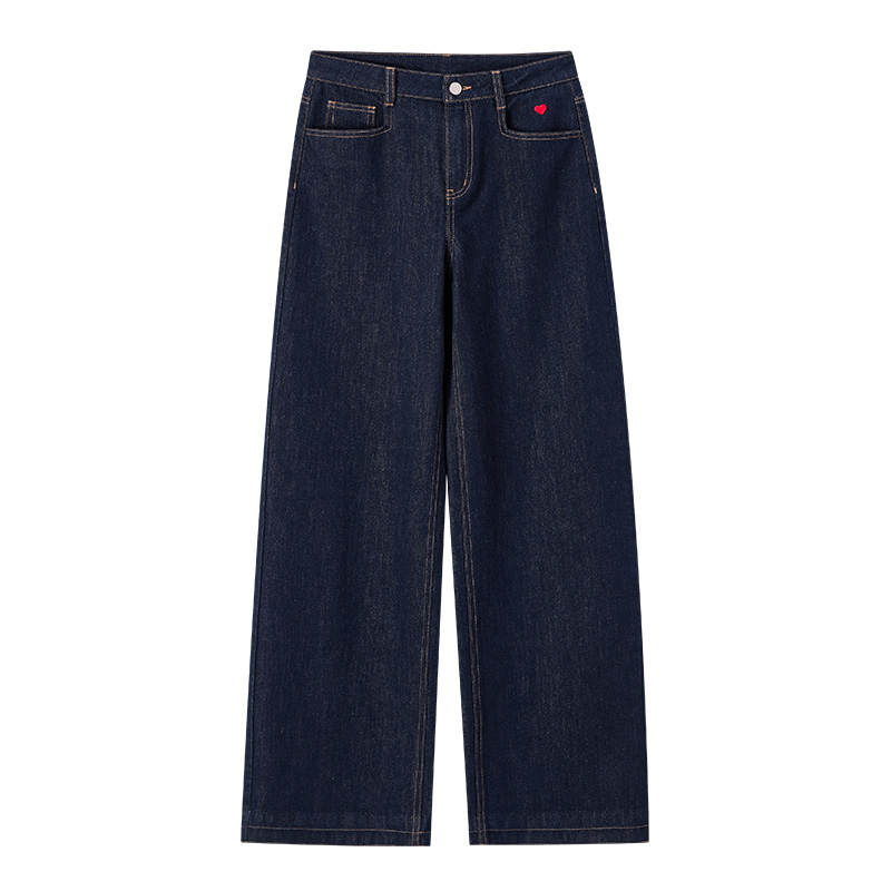 XIANGYING Jeans Women's Denim Blue Moderate Other
