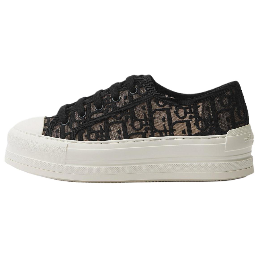 DIOR Walk'n'Dior Low top Skateboard Shoes Women's Black