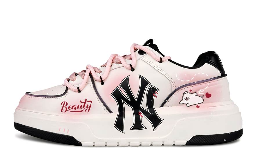 MLB Chunky Liner Cherry Blossom Critical Hit Pu Abrasion Resistant Slip Resistant Slip Resistant Low top