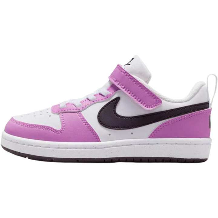 Nike Nike Court Borough Low top Skateboard Shoes Pink White Kids'