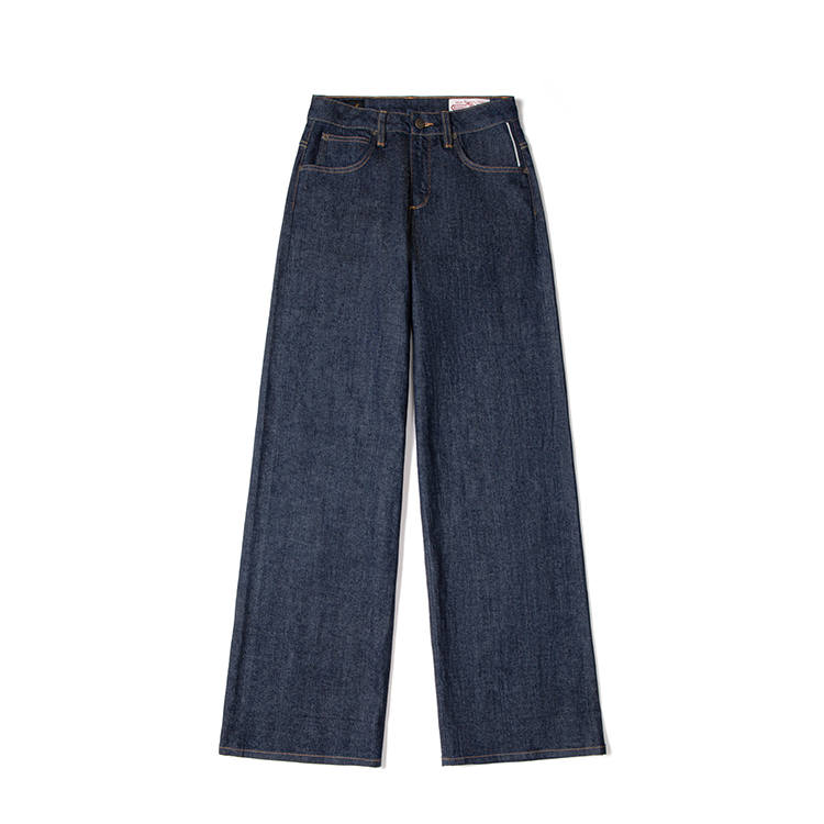 Lee Lee Jeans Unisex Washed Moderate Wide Leg Pants