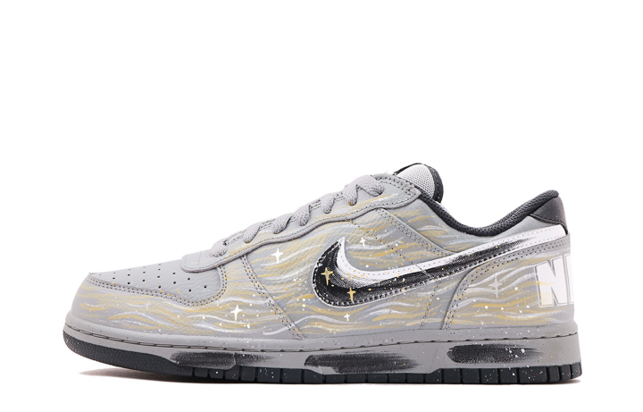 Nike Nike Dunk Cushioning Coverage Abrasion Resistant Low top Skateboard Shoes Unisex Gray
