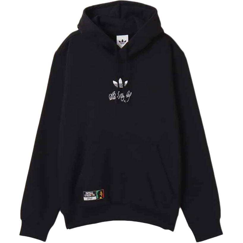 Adidas Originals hooded logo detail hoodie