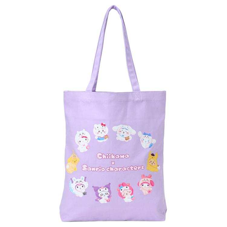 Sanrio X Chiikawa Cotton Handbag Regular Women's Purple