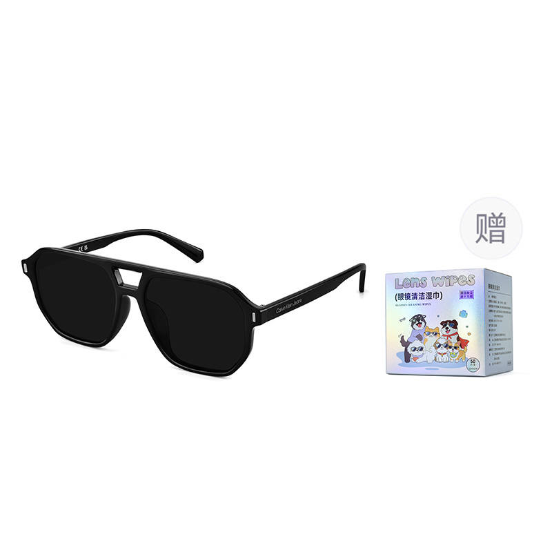 Calvin Klein CALVIN KLEIN Aviator Sunglasses Unisex Black