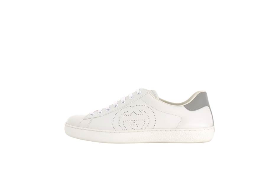 GUCCI Gucci Ace 'Interlocking G - White Grey'