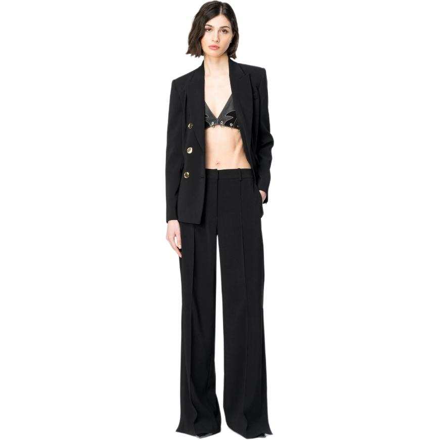 PINKO High Rise Wide Leg Trousers