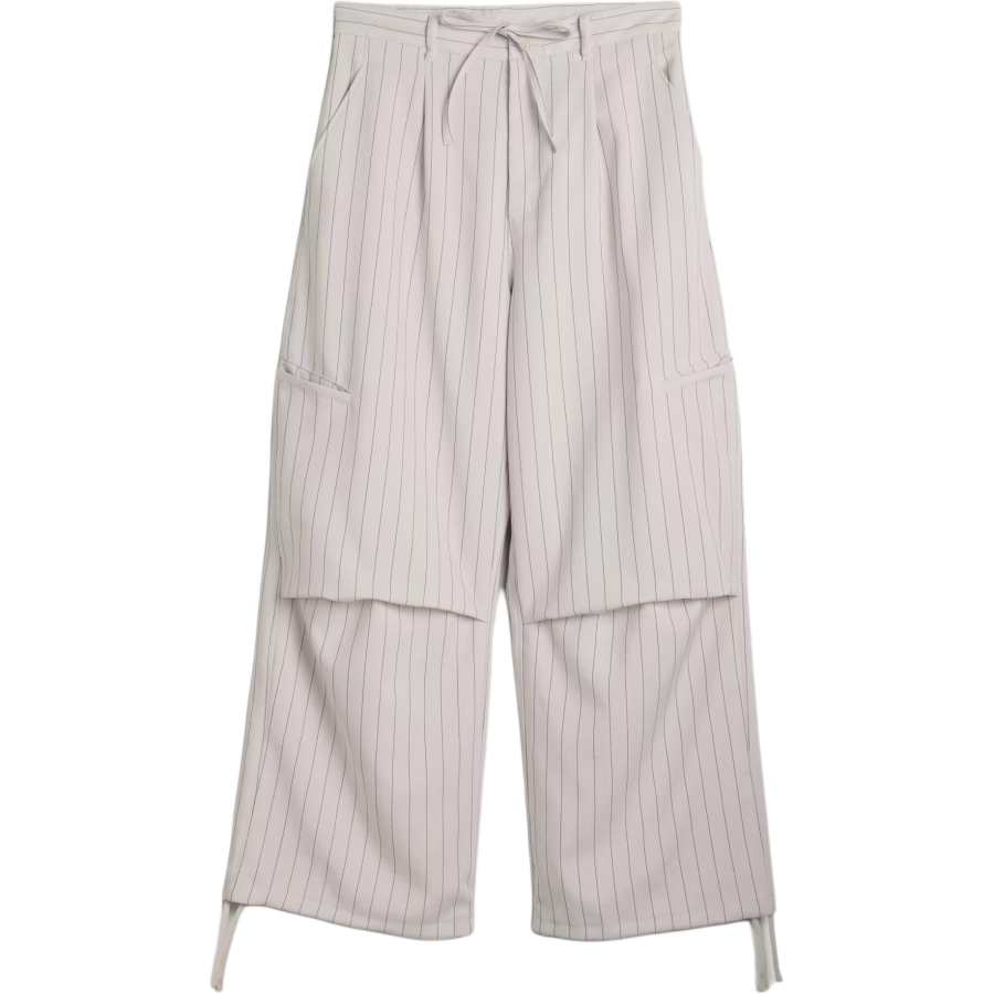 Y-3 striped cutout trousers