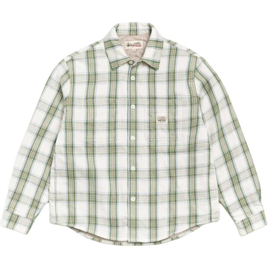 Stussy SS26 LAU PLAID SHIRT JACKET Shirt Unisex