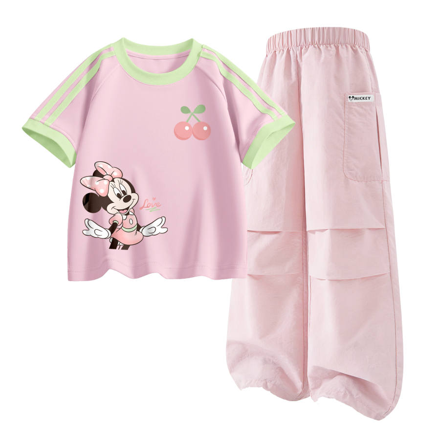 Disney Kids Casual Sportswear Crew Neck Thin