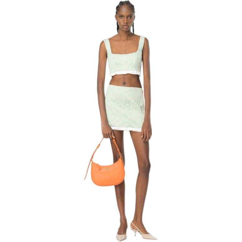 PINKO PINKO Jacquard design Cropped Top