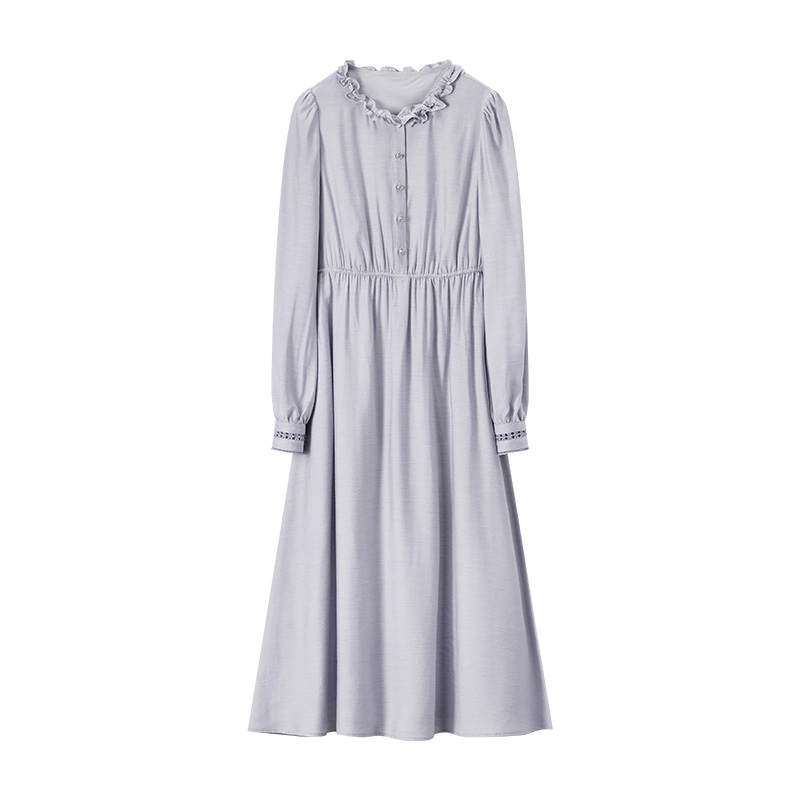 XIANGYING Long Sleeved Dress Women's