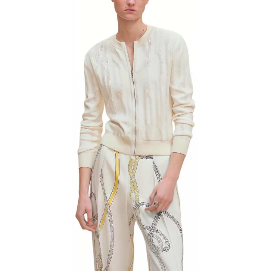 HERMES FW25 Knitwear Women's White