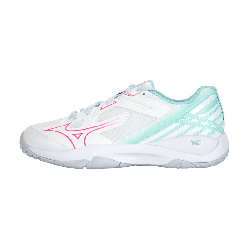 Mizuno WAVE SMASH CN Bulbul Low top Badminton Shoes Unisex Youth White