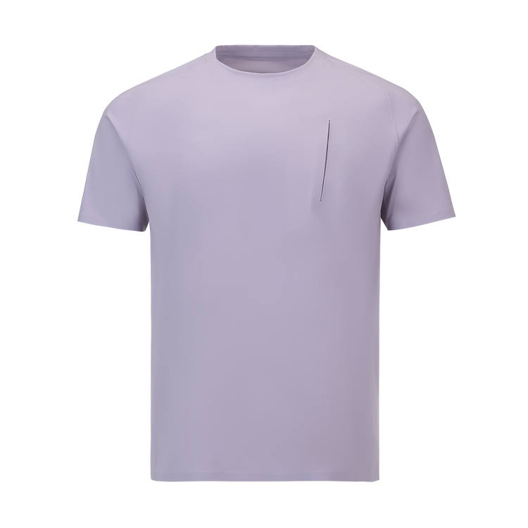 DESCENTE DUALIS T Shirts Men's Crew Neck Moderate