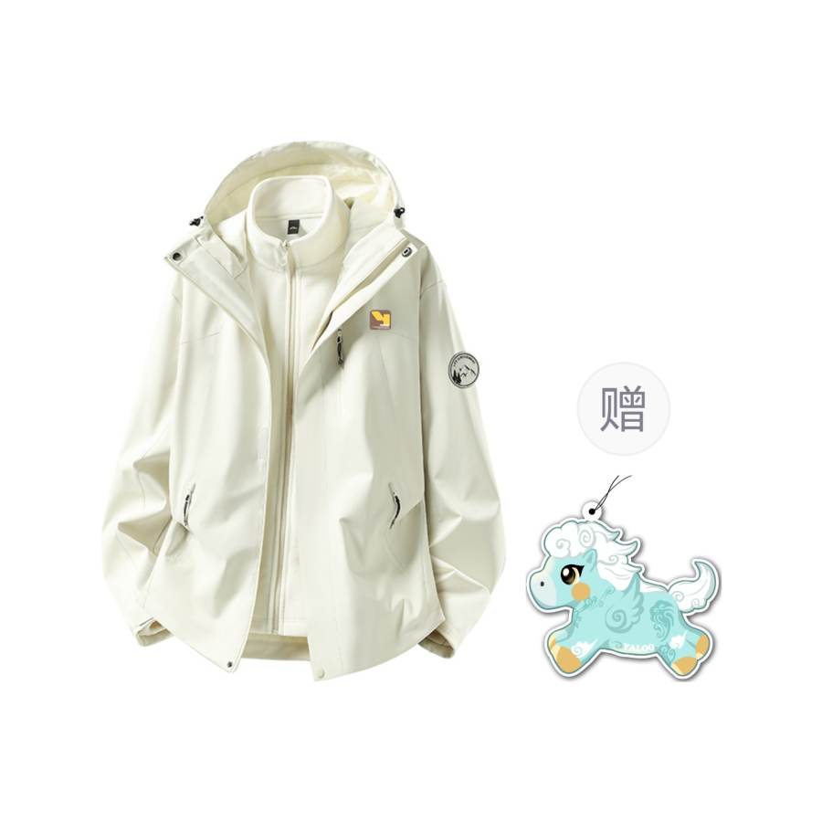 YALU Jackets Unisex Hooded Moderate Workwear