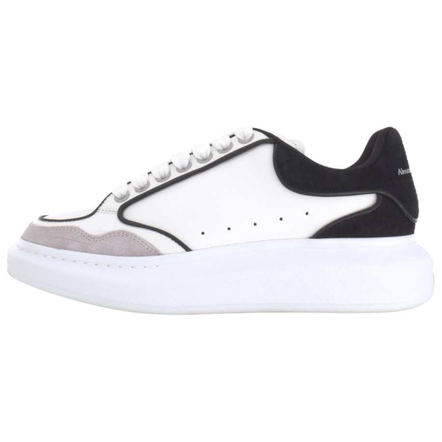 Alexander McQueen Alexander McQueen Oversized Leather Sneakers 'White Black'