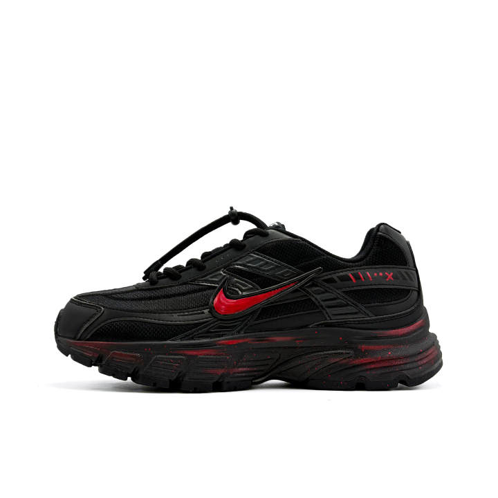 Nike Nike Initiator Mesh Low top Casual Sprint Trail Running Shoes Unisex Black/Red