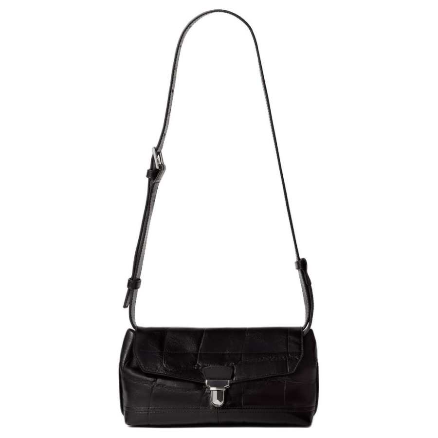 Lemaire Cow Leather Shoulder Bag Small Women's Coffee