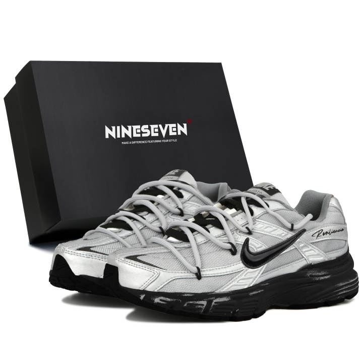 Nike Nike Initiator Cushioning Slip Resistant Cushioning Slip Resistant Low top Casual Running Shoes Unisex Silver