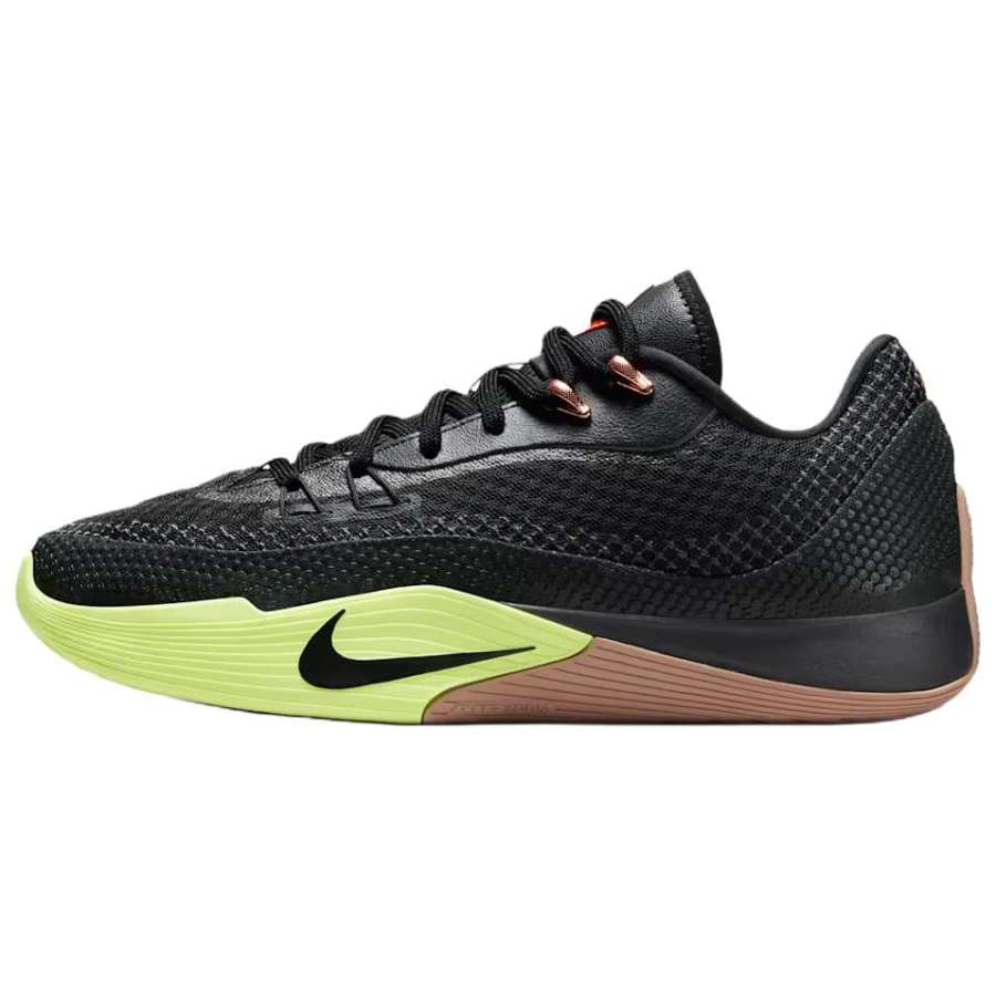 Nike Nike Street Flare Breathable Rebound Breathable And Resilient Basketball Shoes Unisex Black Green