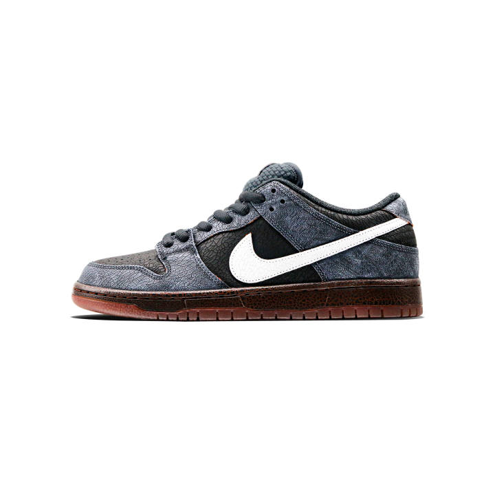 Nike Nike Dunk SB Vintage Abrasion Resistant Low top Skateboard Shoes Unisex Dark Gray Blue