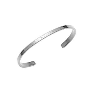 DW/DanielWellington Daniel Wellington Synthetic Cubic Zirconia Alloy Stainless Steel With K Gold Plating Bangles Unisex Silver