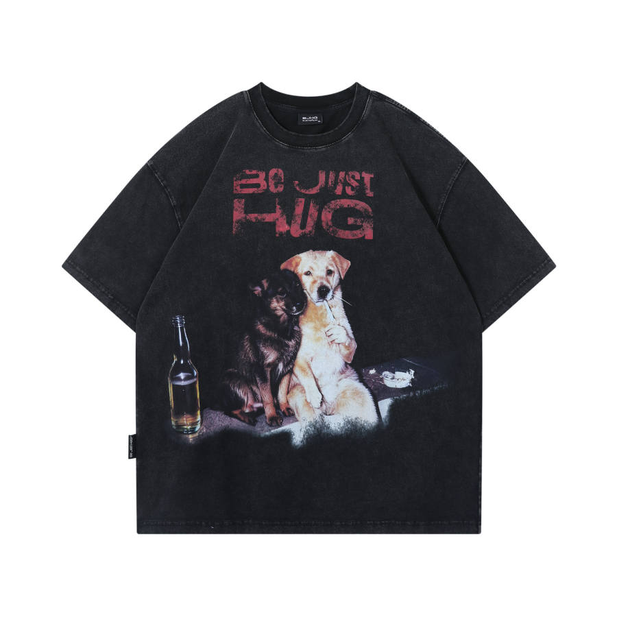 BJHG T Shirts Unisex Crew Neck Straight Fit