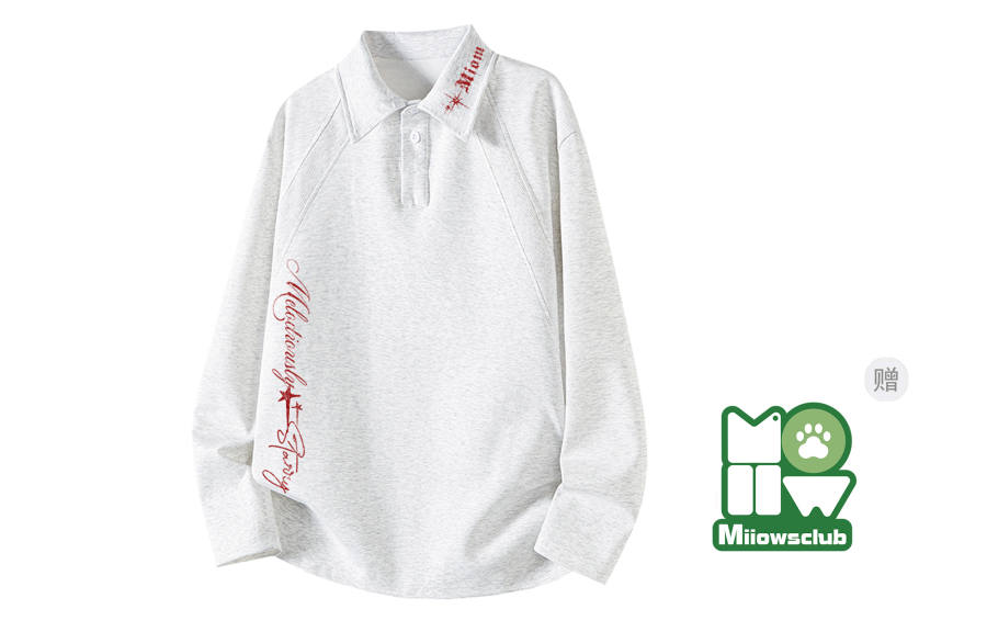 MIIOW Trend Party Series Polo Shirt Unisex