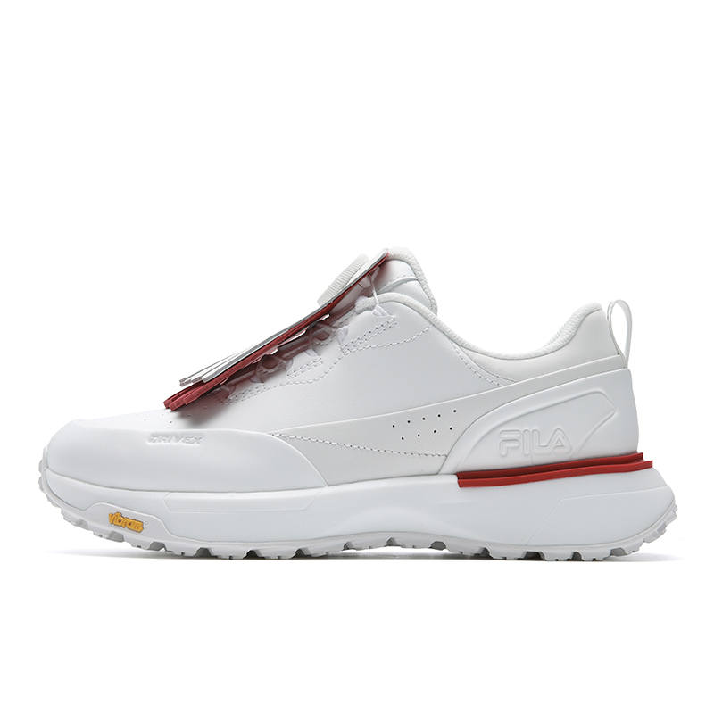 FILA GF DRIVEX Cushioning Slip Resistant Abrasion Resistant Low top Golf Shoes Women's Bright White