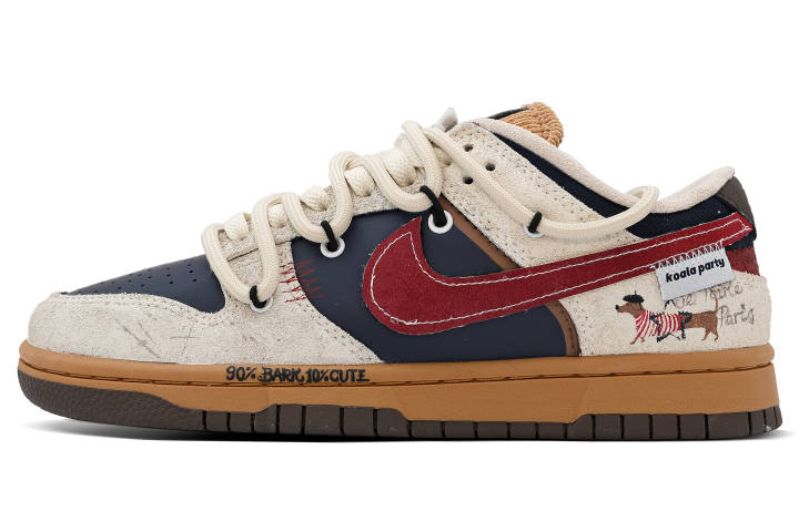 Nike Nike Dunk Skateboard Shoes Women's Brown Red