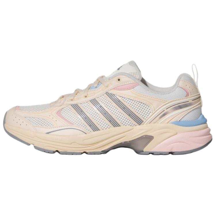 Adidas Adidas NEON FLUX Breathable Support Rebound Running Shoes Women's Beige