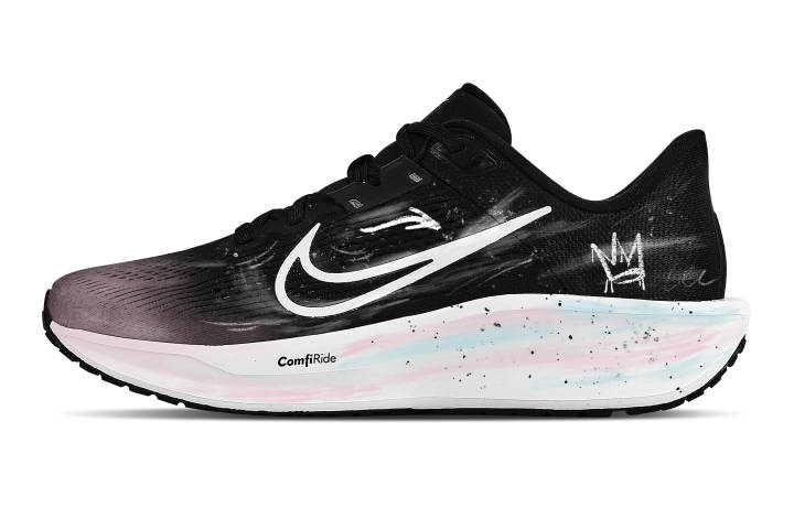 Nike Nike Quest 6 Rebound Low top Casual City Commuting Training Running Shoes Men's Black