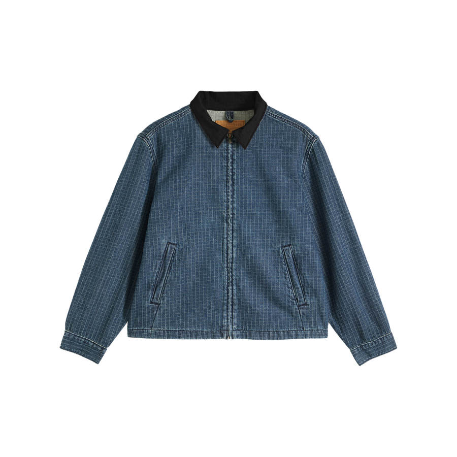 Levis Levis Denim Jackets Unisex Blue Lapel Moderate