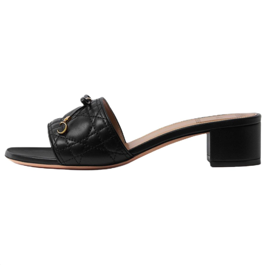 DIOR DIOR Slide Slippers 3.5cm Women's Black
