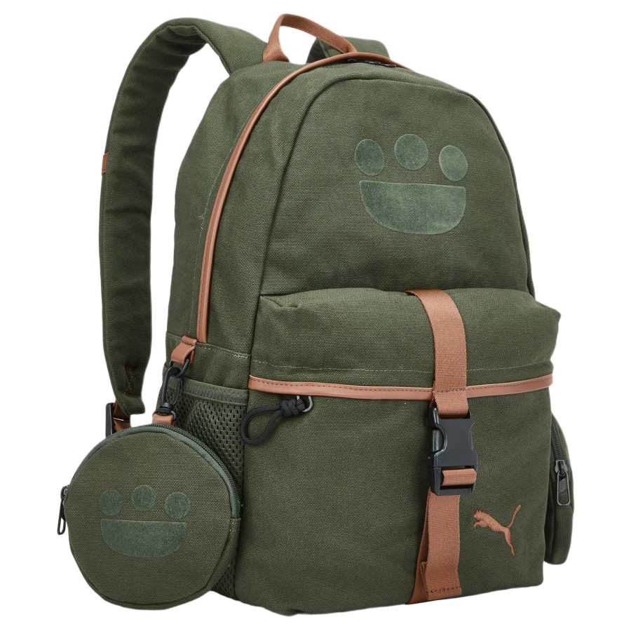 PUMA PUMA Fabric Backpack Unisex Dark Olive