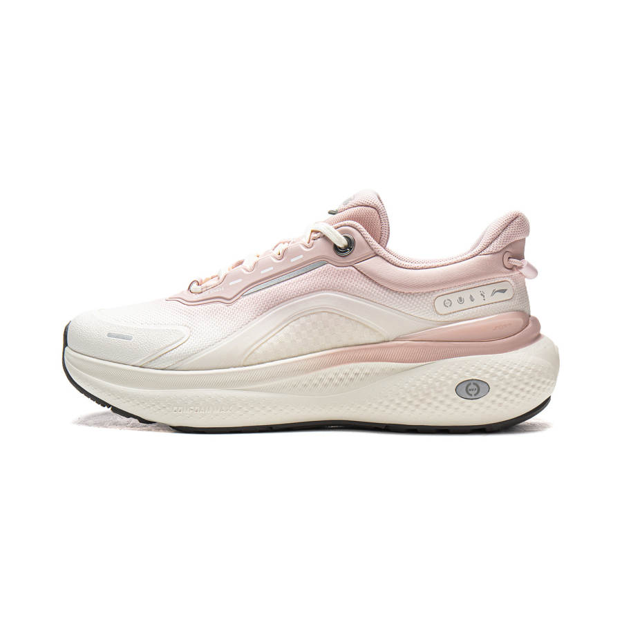 Li-Ning Li Ning SOFT PLUS 2 Low top Casual Shoes Women's White Pink