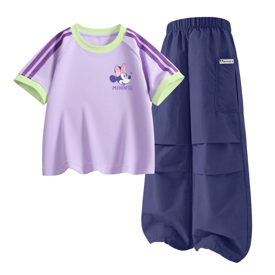 Disney Kids Casual Sportswear Crew Neck Thin
