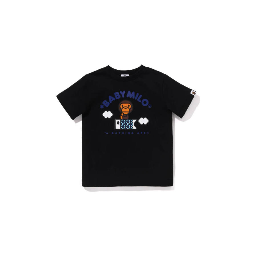 A BATHING APE Kids T Shirts Crew Neck Moderate