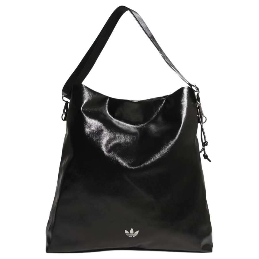 Adidas Originals Pu Shoulder Bag Extra Large Unisex Black