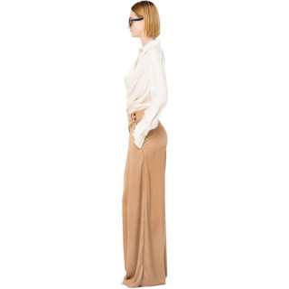 PINKO Draped Detailed V Neck Shirt