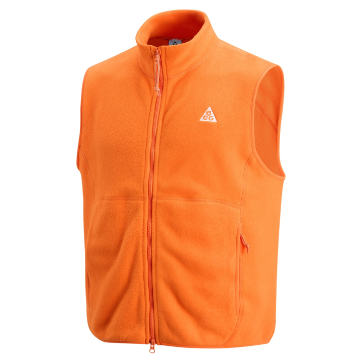 Nike Nike ACG Vests Men's 819 Eye Catching Orange/Eye Catching Orange/Dust Photon/Mountain White Stand Collar Moderate Other