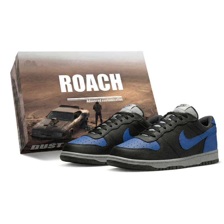 Nike Nike Big Low Three Times Lab, Hem Cerulean, Box Included Abrasion Resistant Slip Resistant