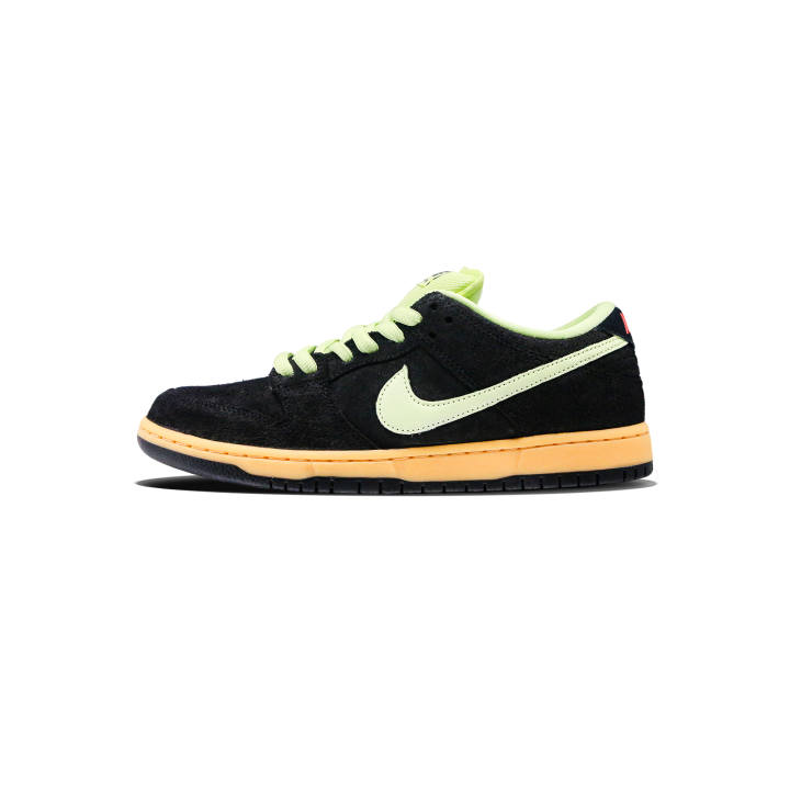 Nike Nike Dunk SB Retro Abrasion Resistant Low top Skateboard Shoes Unisex Black Green