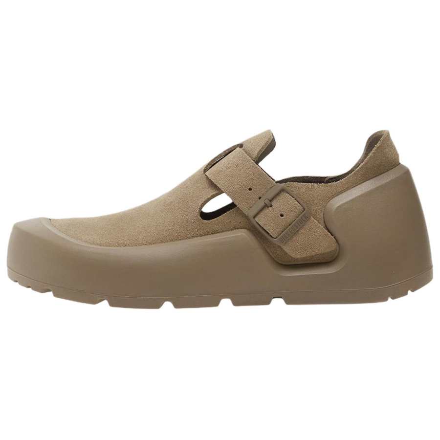Birkenstock Reykjavik buckle-strap nubuck leather sneakers