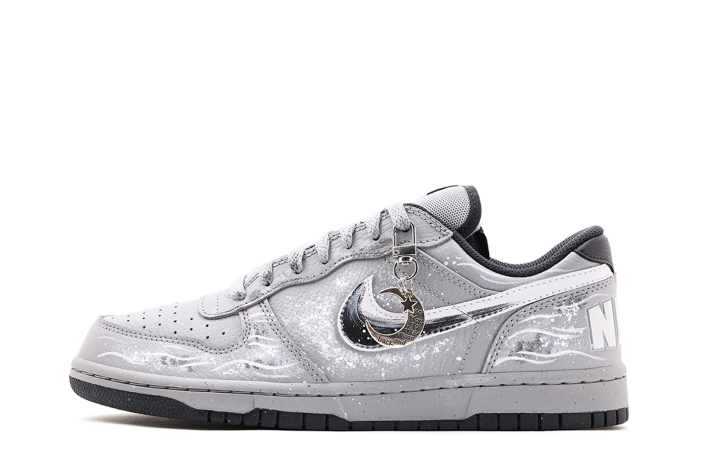 Nike Nike Dunk Cushioning Coverage Abrasion Resistant Low top Skateboard Shoes Unisex Gray