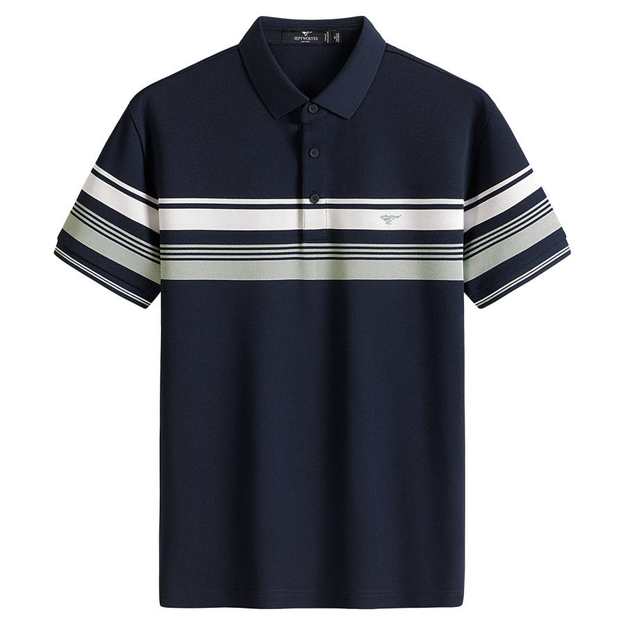 SEPTWOLVES SEPTWOLVES Polo Shirts Men's Lapel Moderate Straight Fit