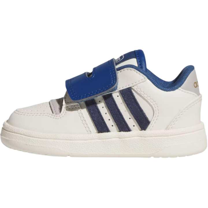 Adidas Adidas BREAK START Low top Toddler Shoes White Blue Infant And Toddler