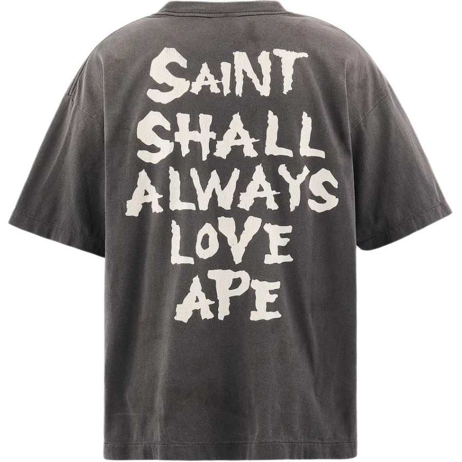 A BATHING APE x SAINT Mxxxxxx BAPE X SAINT Mxxxxxx SS26 T Shirt Unisex